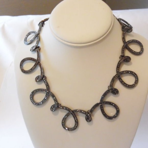 R. J. "Glow On" Crystal Loop Necklace - Picture 3 of 5